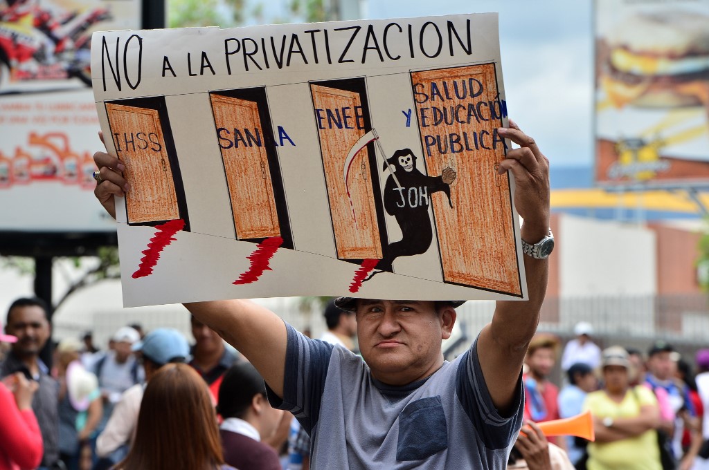 Continúan Asambleas Y Protestas De Gremios De Salud Y Educación En Honduras 1461