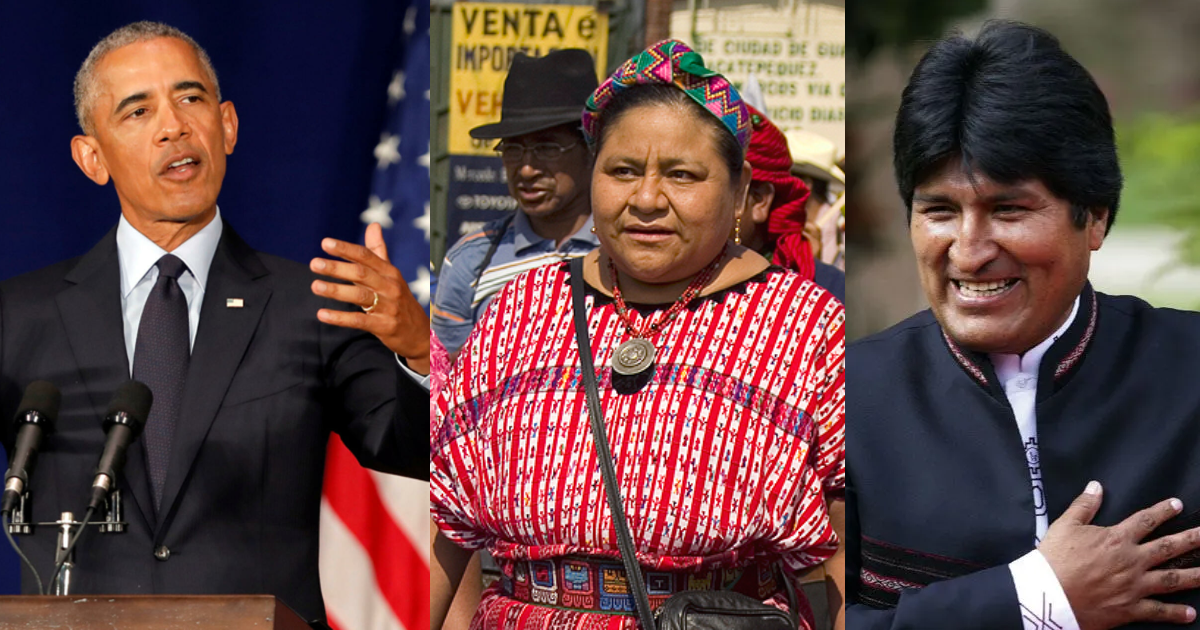 Barack Obama Y Rigoberta Mench Entre Los Invitados A Toma De Posesi N