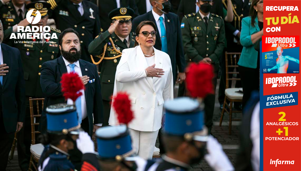 Castro Encabeza Conmemoración De Los 201 Años De Independencia De Honduras 6630