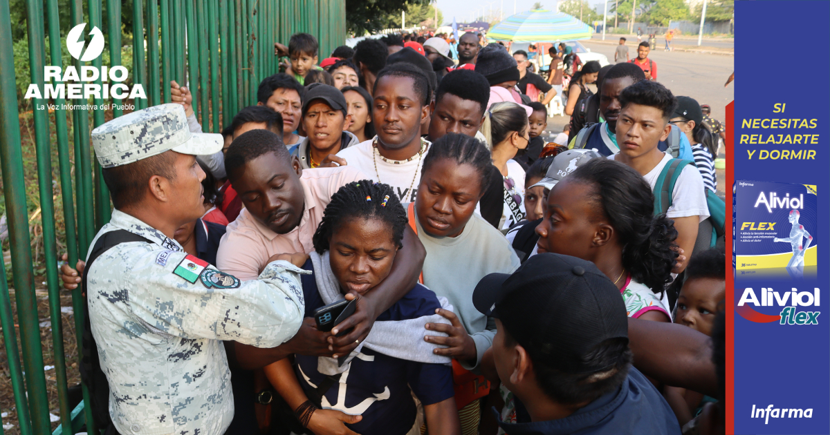 Migrantes Protestan En Frontera Sur De M Xico Tras La Suspensi N De