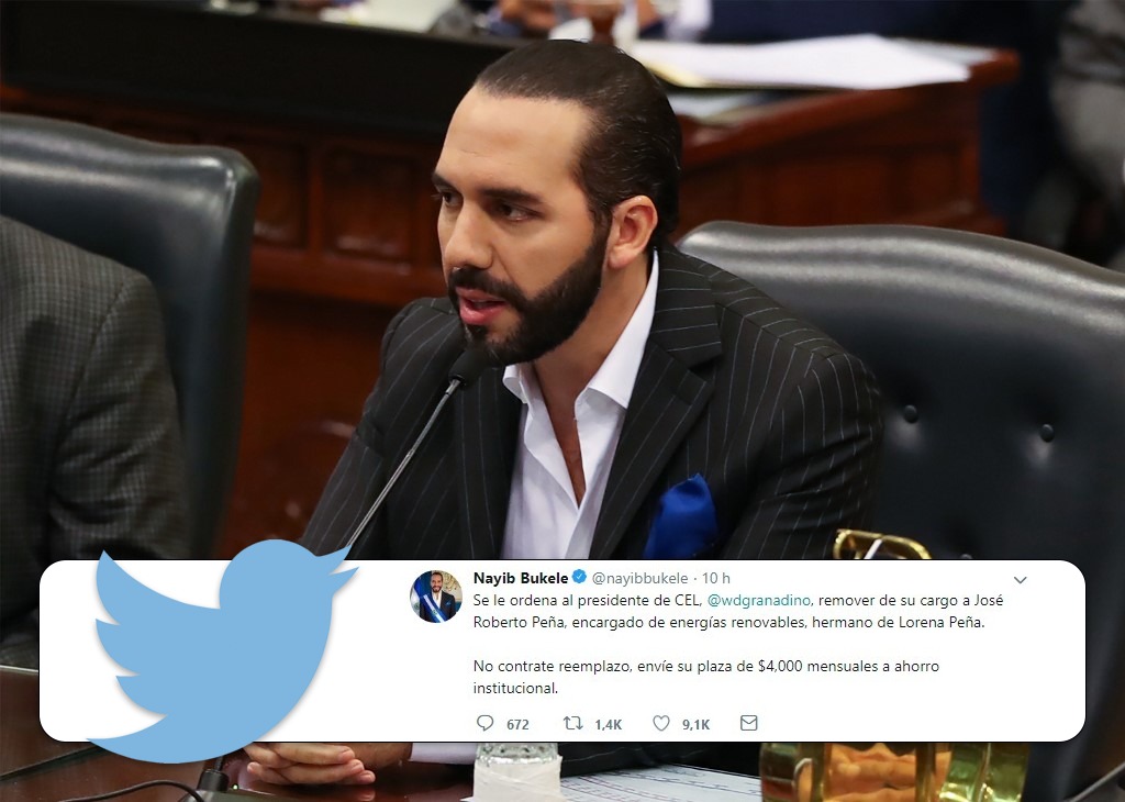 Nayib Bukele Ordena Destitución De 13 Funcionarios De Gobierno A Través ...